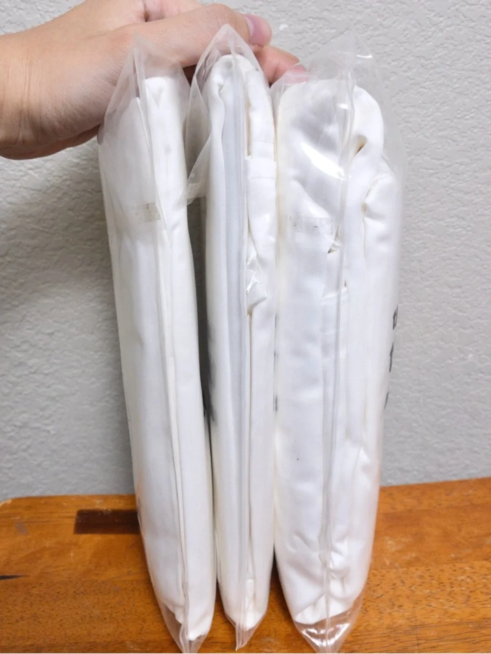 NEW Buffy Eucalyptus Breeze King Pillowcase SET Sham White Cooling BUNDLE
